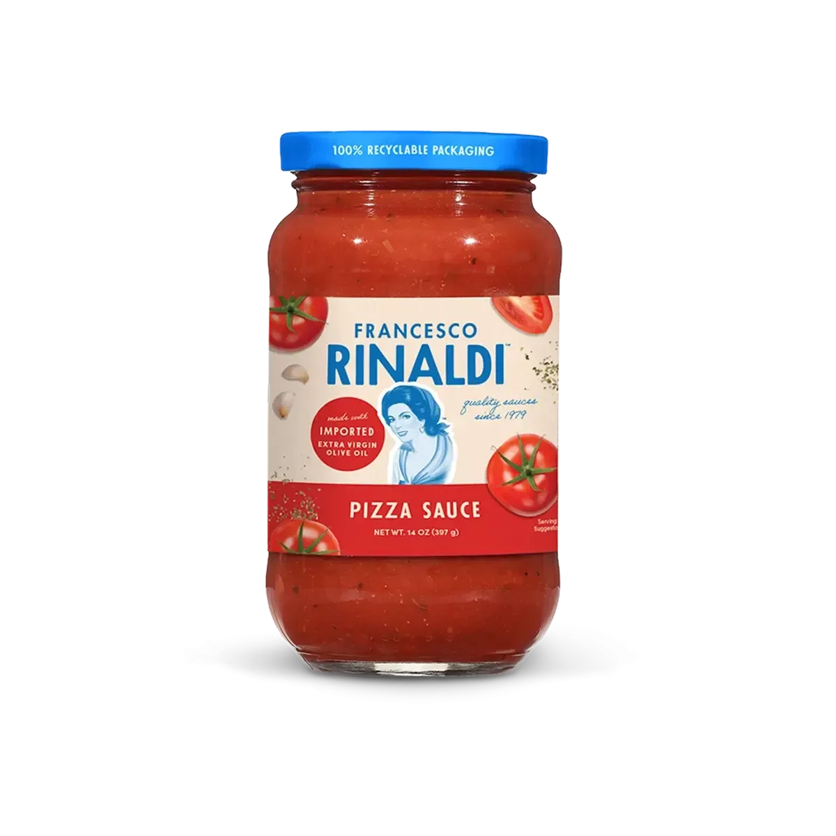 Jar of Francesco Rinaldi Red Sauce, Pizza Sauce